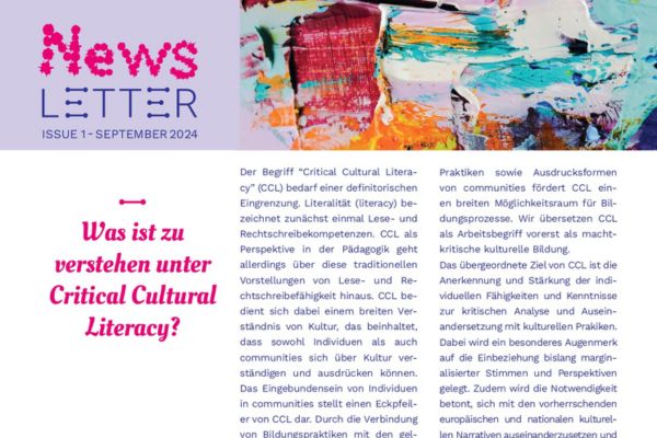 Newsletter 1 German